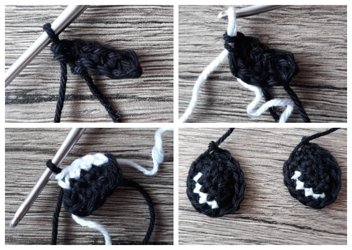 Blog-Inhaltsbild für 'Kleine Pinguinfamilie, kostenlose Häkelanleitung'